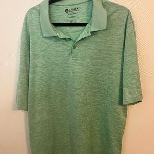 Haggar Men's Mint Polo Shirt